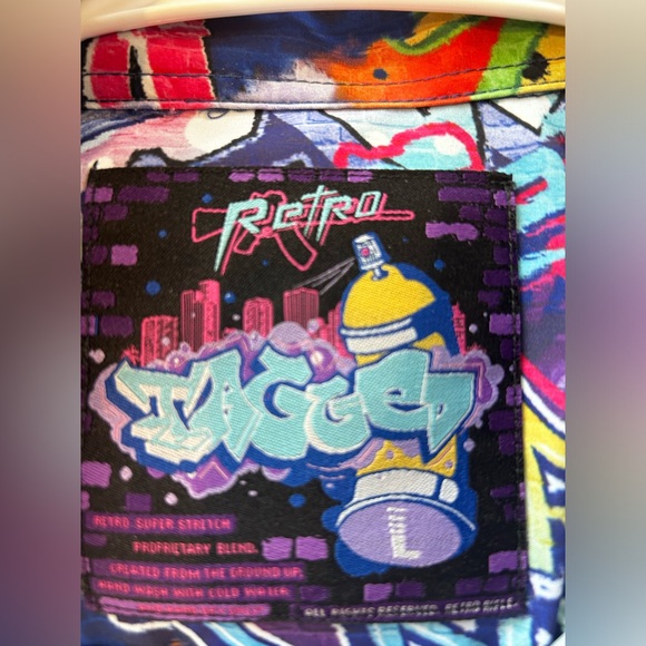 Retro Rifle button down - Picture 2 of 2